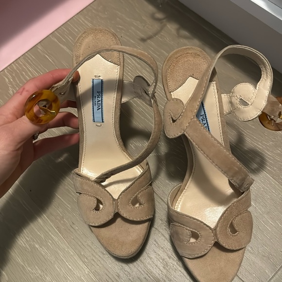 Prada Suede Pump - Picture 1 of 4